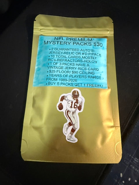 NFL PREMIUM MYSTERY PACKS
