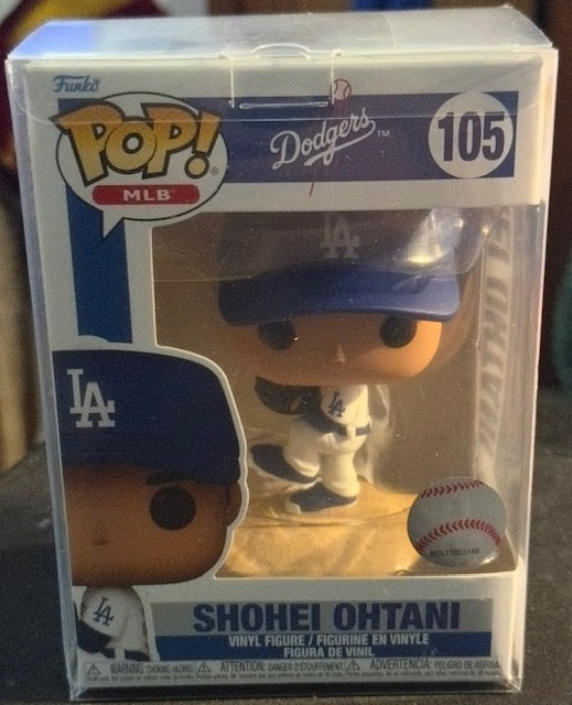 SHOHEI OHTANI FUNKO POP #105 W/PROTECTOR