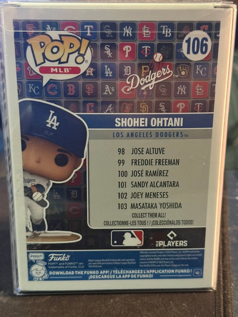 SHOHEI OHTANI FUNKO POP #106 WITH PROTECTOR