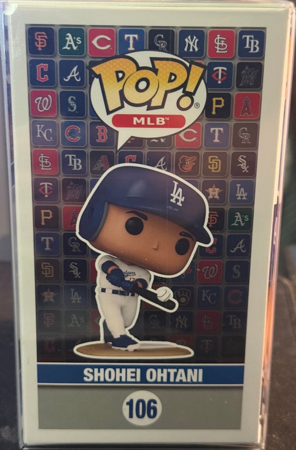 SHOHEI OHTANI FUNKO POP #106 WITH PROTECTOR
