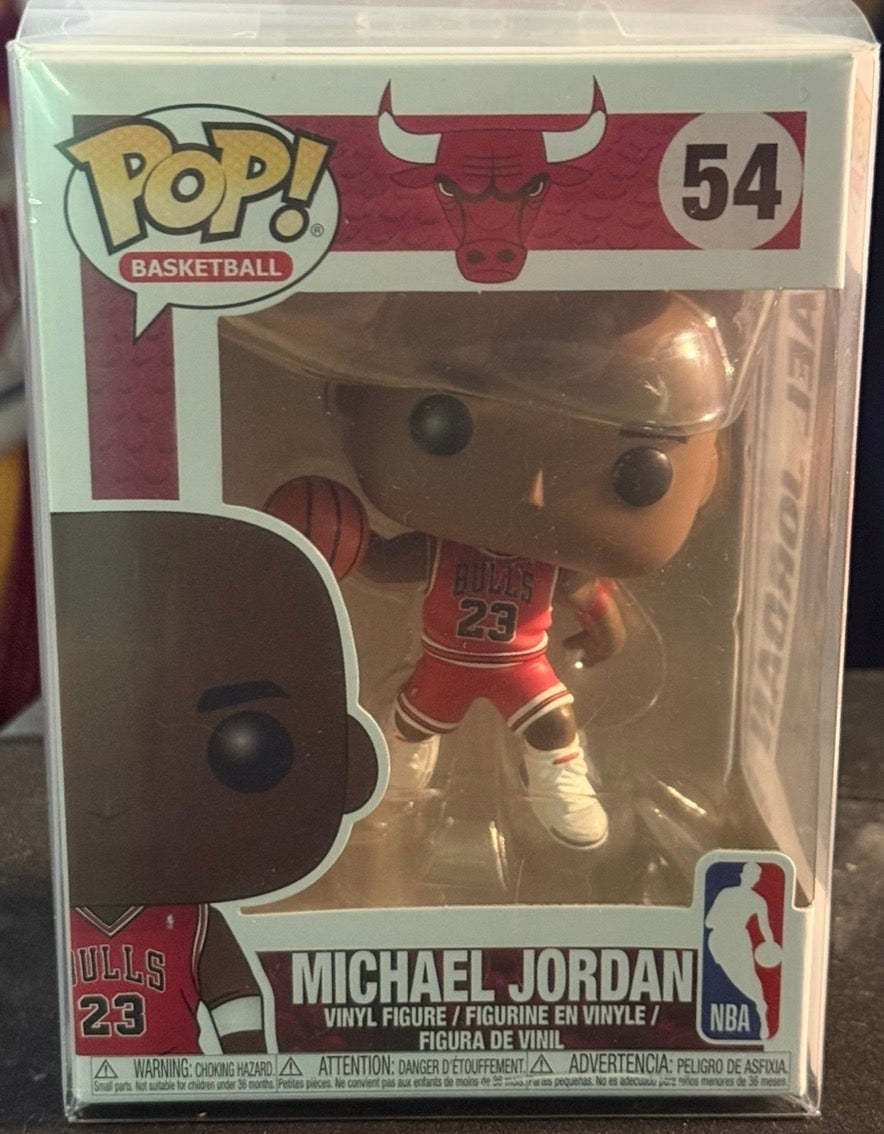 MICHAEL JORDAN FUNKO POP #54 W/PROTECTOR